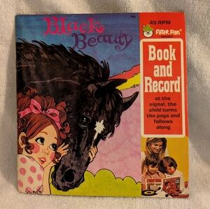 Black Beauty Book and Record Set